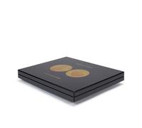 Leuchtturm 370205 Coffret à Monnaie Volterra Uno pour 30 pièces d'or American Eagle - 305 x 245 x 30 mm, Aspect Bois, Velours