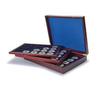 Leuchtturm Coffret Numismatique VOLTERRA TRIO de luxe, avec de chacune 20 pièces jusqu'à 48 mm Ø