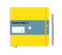 LEUCHTTURM1917 362360 Carnet de croquis Carré (225 x 225 mm), Couverture rigide, 112 pages (150 g), blanc, Citron