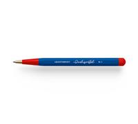 LEUCHTTURM1917 366203 Drehgriffel Nr. 1, Bleu Roi/Rouge - Stylo à bille - Édition Bauhaus