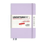 LEUCHTTURM1917 367548 Agenda scolaire semainier moyen (A5) 2024, 18 mois, violet, allemand