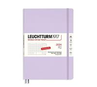 LEUCHTTURM1917 367562 - Agenda mensuel et carnet de notes - Composition (B5) - 2024-16 mois - Couverture souple - Lilac - En allemand