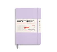 LEUCHTTURM1917 370602 Agenda mensuel et carnet de notes 2025 Composition B5 Couverture souple 16 mois 80 g Ligné Lilas