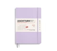 LEUCHTTURM1917 370707 Agenda mensuel et carnet de notes 2025 Composition B5 Couverture souple 16 mois Ligné Violet anglais