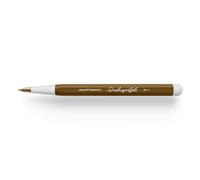 LEUCHTTURM1917 372216 Drehgriffel Nr. 1, Stylo à bille avec encre bleue, Spice Brown