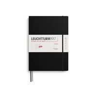 LEUCHTTURM1917 372640 Agenda hebdomadaire & carnet Master (A4+) 2026, Noir, Anglais