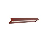Leucos Stripe P-PL 90×8 Wandleuchte, terracotta mat