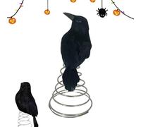 Leurre Corbeau Décorations Effrayantes Sapin De Noël Oiseaux Halloween