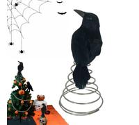 Leurre Corbeau Décorations Effrayantes Sapin De Noël Oiseaux Halloween