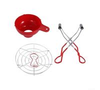 Lève-Bocal Métal pour robuste pour Bocaux Chauds Anti-Brûlure | Acier métal pour robuste, ergonomique, protège mains brûlures, manipulation bocaux chauds, durable