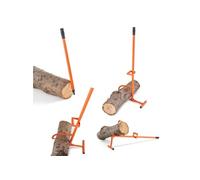 VEVOR Cric à bûches 1219 mm – Acier robuste 4 en 1, poignée métal, crochet réglable