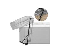 VEVOR Lève-Couverture pour Jacuzzi Spa Baignoire Balnéo, Hauteur Ajustable 80-105 cm Largeur 145-235 cm, Installé en Dessous des Deux Côtés, Adapté à Différentes Tailles de Baignoires Rectangulaires