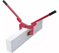 Lève-dalle pour 2 personnes, pince de levage de pierre, capacité de 260 à 325 kg, alliage d'acier forgé, ouverture réglable de 6 à 30 cm, pour levage de blocs de béton