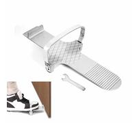 Leve-pied Drywall - Outil de suspension de porte multifonction pour plaques d'alliage, plaques de plâtre - Pour verre, carreaux de céramique, armoires, installation en hauteur - Argenté