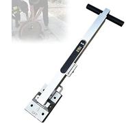 Lève-plaque D'égout Magnétique Portable Avec Levier Et Roue De Roulement | Traction Magnétique De 270 Kg, Poignée Télescopique De 605 À 1010 Mm, Pour L'entretien Municipal Et La Réparation Des Routes