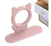 Lève-siège De Toilette - Rehausseur De Couverture Auto-adhésif En Silicone | Poignée Mains Libres, 15*48*2 Mm | Accessoire D'hygiène De Salle De Bain | Outil De Levage Facile Du Couvercle Des Toilette