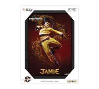 Level Up Labs Pixel Frames PLAX: Street Fighter 6 : Jamie - Poster lenticulaire 3D encadré - 25,4 x 30,5 cm