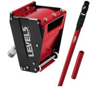 LEVEL5 Profi 3" Nail Spotter Kit de remplissage de trous de vis + manche télescopique 4-571