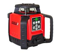 Levelfix 550HVG Laser multifonction horizontal et vertical vert avec récepteur RLD100GR livré dans valise - NETIM - 554502