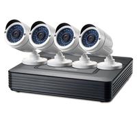 LevelOne CCTV 8-Kanal Fix Out H.265 IR 4xCam inkl.