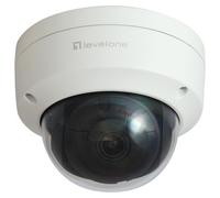 Level One Caméra de sécurité dôme IP FCS-3404 6MP 3200×1800 Intérieur/Extérieur IP67 PoE H.265