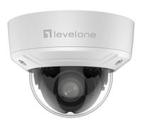 LevelOne FCS-3461 Caméra IP Dôme 2MP 1920x1080 PoE Int/Ext IP67 Zoom Optique 4x Vision Nocturne 30m WDR H.265 Lecteur MicroSD