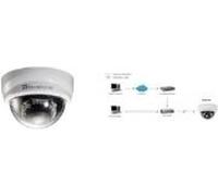 LevelOne IPCam FCS-3101 Dome In 2MP H.264 IR6,0W PoE