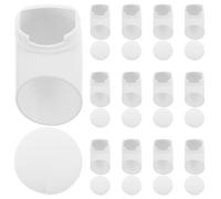 Levemolo 15 Ensembles Gobelets Hydroponiques en Maille, Pot de Culture Hydroponique, Blanc, Plastique et Éponge, pour Plantes et Légumes, Balcon et Jardin, Réglage Automatique de l'eau,