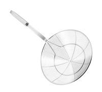 Levemolo 2pièces Passoire Araignée Acier Inoxydable Écumoire Fendue Légère et Résistante Cuillère Filtre pour Friture et Fondue Outil de Cuisine avec Trou de Suspension Égouttoir pour