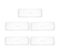 Levemolo 5pièces Plateau Rectangulaire pour Plantes PP Égouttoir Jardinier Drainage pour Repose-Pots Fenêtre Plateau Collecteur Eau Pratique