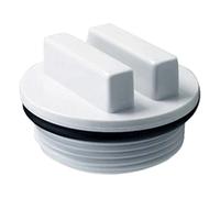 Levemolo Bouchon Hivernage Piscine 1,5 Pouces Joint Torique en Plastique Réutilisable, Design Polyvalent pour Skimmer et Tuyaux en Conditions Extérieures