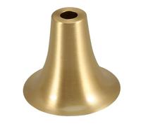 Levemolo Douille E27 Laiton, Couvercle de Douille D’ampoule en Laiton, Base de Lampe Décorative pour Lampe Plafond et Applique Murale, 1 PC