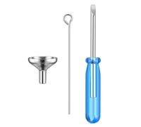Levemolo Mini Entonnoir En Acier Inoxydable Pour Bijoux De Crémation Kit De Remplissage Avec Entonnoir Et Tournevis Accessoires 1 Set Pendentifs Colliers Pour Animaux Et Famille