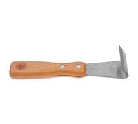 Levemolo Outil à Écorcer avec Manche en Bois Confortable et Lame en Acier Inoxydable pour Gratter Troncs pour Arbres Fruitiers Le Jardin Cour