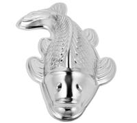 Levemolo Plaque de cuisson en aluminium à forme poisson délicate pour gâteaux et chocolats, outil de décoration et pâtisserie, conçu pour anniversaires et réunions familiales