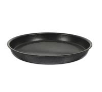 Levemolo Poêle à Steak Antiadhésive en Aluminium Noir Multifonction Plateau de Gril Résistant à L'usure, Accessoire pour Barbecue pour Réunion à Domicile