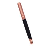 Levemolo Stylo Roller Gel en Métal Noir 5mm pour Bureau Professionnel | Style Chic, Usage Conférence et Écriture Quotidienne, pour Femmes Cadres, Papeterie de Bureau