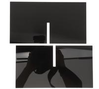 Levemolo Support De Livre De Lecture Religieuse Multifonction Pupitre De Bureau Acrylique Noir Pour Hall Bouddhiste Et Bibliothèque Support De Livre Pliable Pour