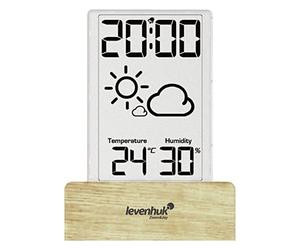 Levenhuk Wezzer BASE L60 Wireless Digital Thermohygrometer with Clock and Weather Forecast Function
