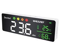 Levenhuk Wezzer Teo TH70 Compact Multi-functional Air Quality Monitor Station - CO₂ Monitor, Noise Meter, Thermometer, Hygrometer