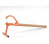 Levier d'abattage 1180mm - Levier de tronc Crochet forestier - Tourneur de tronc Aide à l'abattage - diamètre max. φ38cm - Aide à la récolte du bois