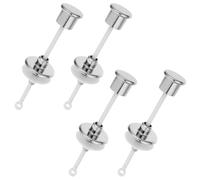 Levier de Chasse D'eau du Réservoir de Toilettes Filetage 10mm | Installation en Surface Supérieure, Compatible Réservoirs à Chasse Simple, pour Réparations Locatives