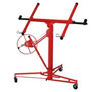 Levier de levage pour plaques de plâtre, jusqu'à 325 cm, capacité de charge de 68 kg, système de levage pour plafonds en plaques de plâtre, dans la construction sèche