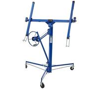 Levier de manutention robuste pour plaques de plâtre, 30,5 m – capacité de levage de 68 kg, hauteur de levage jusqu'à 325 cm, élévateur pliable pour plaques de plâtre, outil sur roues, modèle 181012
