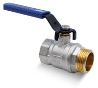 Levier de vanne pour robinet de 1/2", mâle-femelle, en acier au carbone, pour pompes à eau et réservoirs