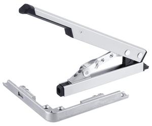 Levier deavec dérivation angulaire OL 90 N/95, en aluminium anodisé argenté
