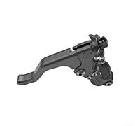 Levier d'embrayage court en aluminium CNC pour guidon de moto tout-terrain, 22 mm, vert (gris)