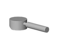 levier Dornbracht complet - 90208804600-00 140 x 100 x 100_chrom