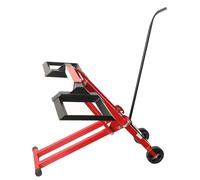 Levier élévateur pour tondeuses autoportées - Dispositif de levage pour tondeuses - 3 niveaux de hauteur - Capacité de charge : 227 kg - Mobile