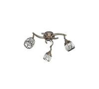 Levitantes Plafonnier LED 3 x 5 W 4000 K, 1200 lm, couleur cuir, idéal pour l'éclairage intérieur et la décoration.